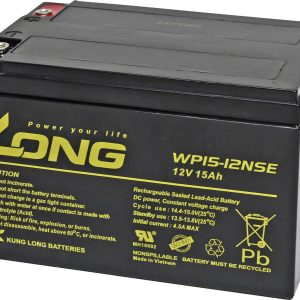 Long WP15-12NSE-M Akumulator ołowiowy AGM 15 Ah 12 V 1 szt. Long WP15-12NSE-M Akumulator ołowiowy AGM 15 Ah 12 V 1 szt.