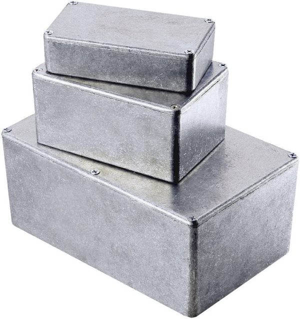 Obudowa uniwersalna Hammond Electronics, aluminium, (D x S x W) 111 x 61 x 31.3 mm, 1 szt.