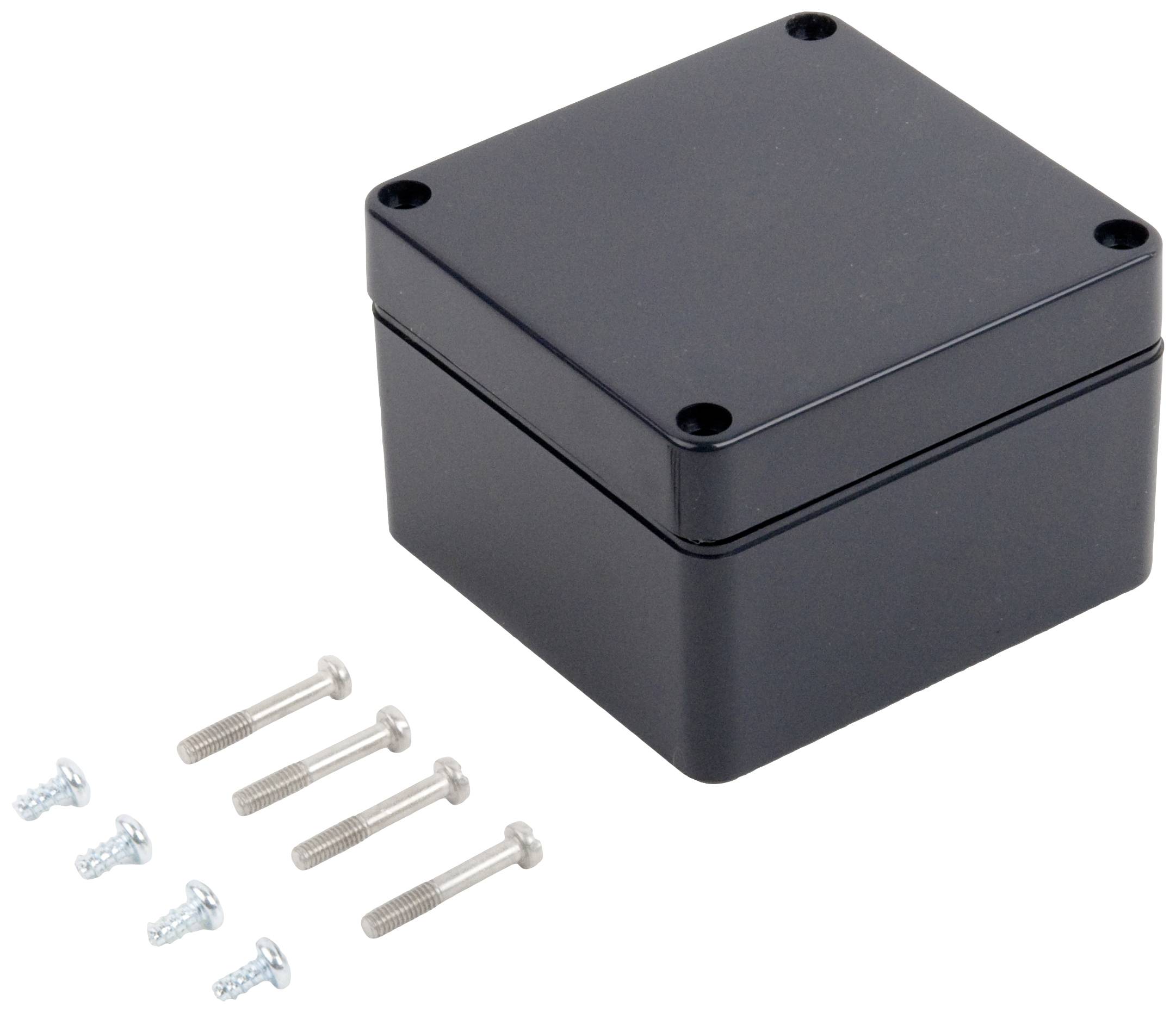 TRU COMPONENTS KST 210 03210000.H Urządzenia przemysłowe 82 x 80 x 55 ABS slate gray 1 szt. - obrazek 1
