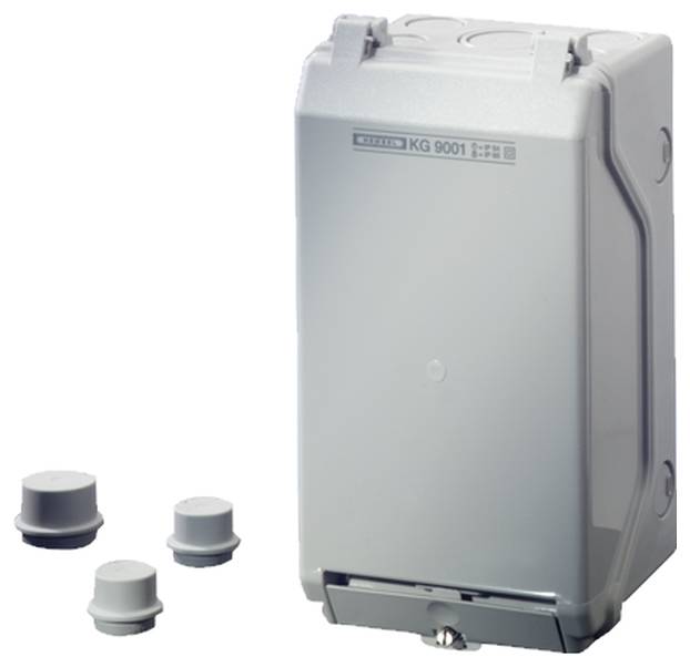 Hensel KG 9001 IN 33001000 Obudowa 205 x 205 x 101 x 95 termoplast szary 1 szt. sztuka - obrazek 1