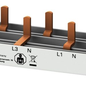 Siemens 5ST37770 Szyna zbiorcza wtykana Szynoprzewód Ilość rzędów 3 10 mm² 63 A 230 V Rodzaj przewodnika = L, L, L, N 1 Siemens 5ST37770 Szyna zbiorcza wtykana Szynoprzewód Ilość rzędów 3 10 mm² 63 A 230 V Rodzaj przewodnika = L, L, L, N 1