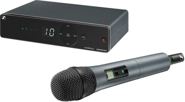 Zestaw mikrofonu bezprzewodowego Sennheiser XSW 1-835-E Rodzaj transmisji danych:radiowa z klipsem