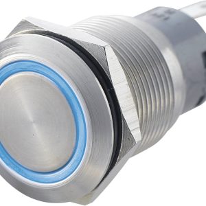 Przycisk wandaloodporny chwilowy TRU COMPONENTS LAS1-AGQ-11E, BL, 1 x wł/(wł), IP67, 1 szt. Przycisk wandaloodporny chwilowy TRU COMPONENTS LAS1-AGQ-11E, BL, 1 x wł/(wł), IP67, 1 szt.