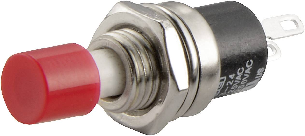 TRU COMPONENTS 1587869 Przycisk TC-R13-24A1-05 RD, 7.2 mm, 250 V/AC, 1.5 A, 1 szt. - obrazek 1