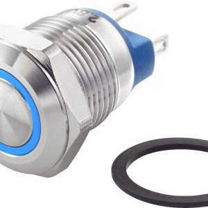TRU COMPONENTS TC-7494660 Przycisk wandaloodporny TC-GQ12-AF-10E/J/B/12V/S, 12 mm, 48 V/DC, 2 A, 1 szt. TRU COMPONENTS TC-7494660 Przycisk wandaloodporny TC-GQ12-AF-10E/J/B/12V/S, 12 mm, 48 V/DC, 2 A, 1 szt.