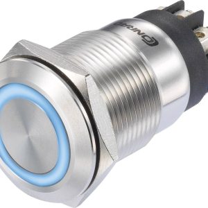 TRU COMPONENTS TC-8904692 Przełącznik wciskany LAS1-GQ-11E/L/B/12V/S, 19 mm, 250 V/AC, 3 A, 1 szt. TRU COMPONENTS TC-8904692 Przełącznik wciskany LAS1-GQ-11E/L/B/12V/S, 19 mm, 250 V/AC, 3 A, 1 szt.