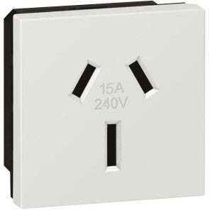 Legrand Gniazdo elektryczne Mosaic biały 572112 1 szt.