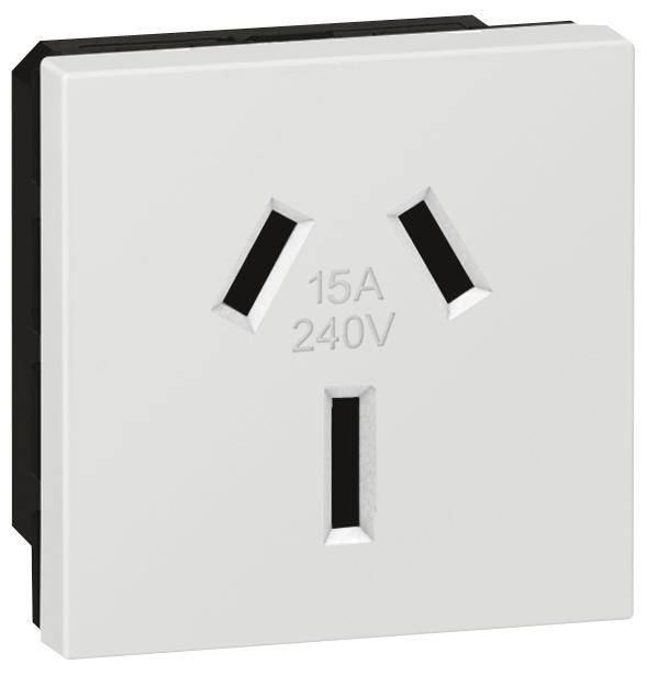 Legrand Gniazdo elektryczne Mosaic biały 572112 1 szt. - obrazek 1