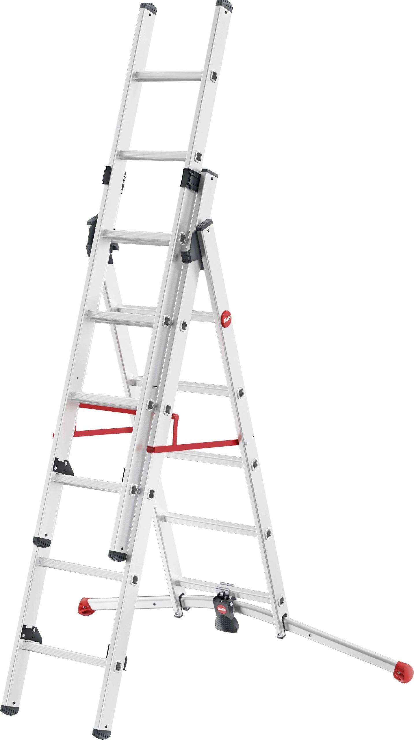 Drabina wielofunkcyjna Hailo S100 ProfiLOT 9306-507, Maksymalna wysokość robocza: 4.7 m - obrazek 1