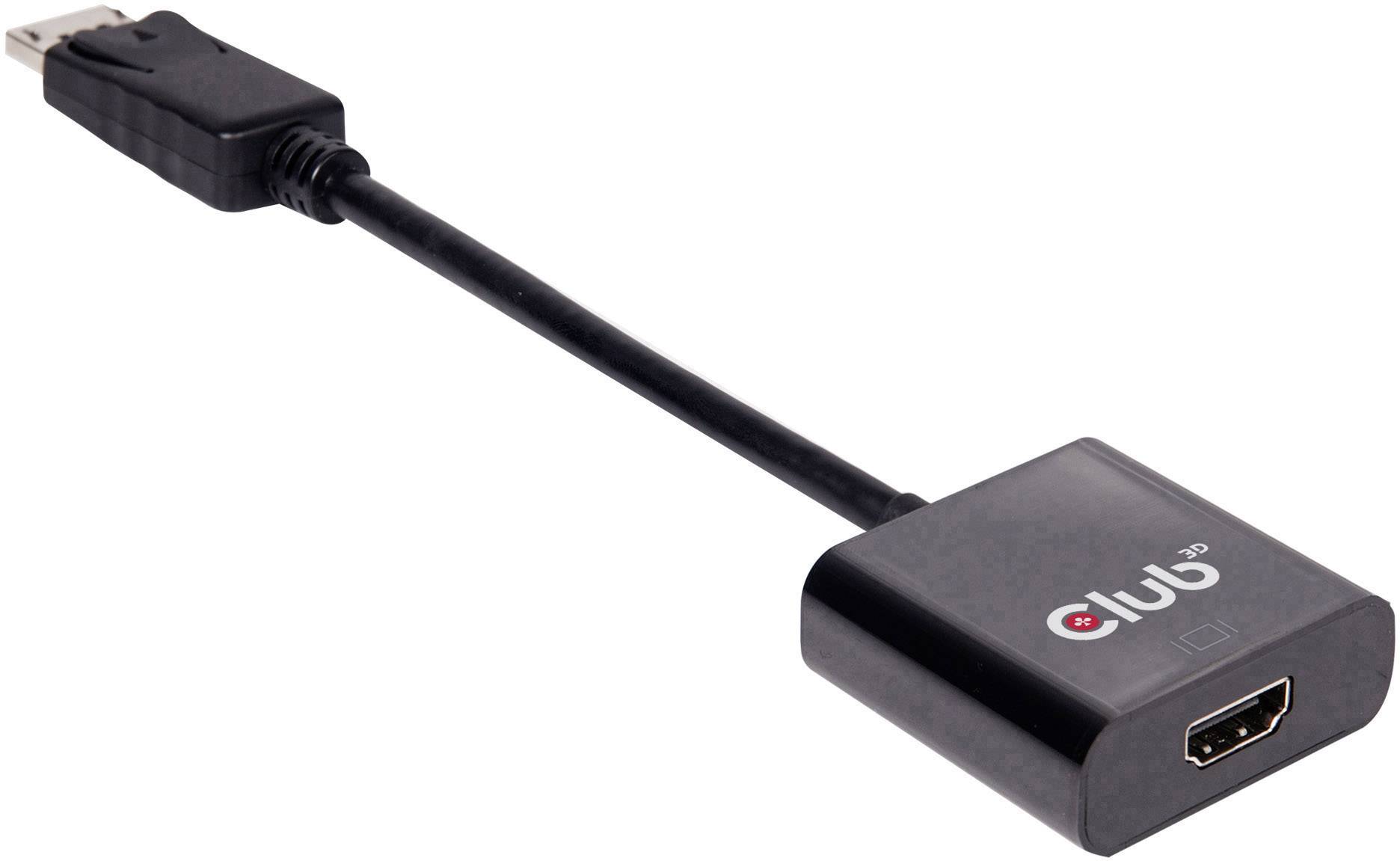 adapter DisplayPort club3D CAC-2070 CAC-2070, 0 mm - obrazek 1