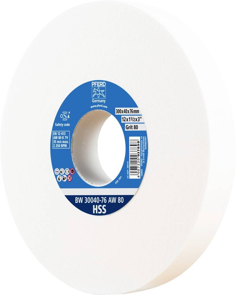 PFERD TOOLS 39009706 Ściernica stojakowa do szlifowania Średnica 300 mm 80 1 szt. - obrazek 1
