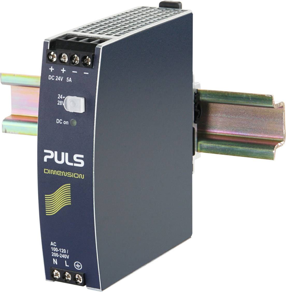 PULS CS5.241 Zasilacz na szynę DIN 24 V/DC 5 A 120 W Ilość wyjść:1 x Opis 1 szt. - obrazek 1