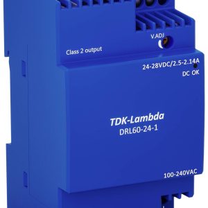 TDK-Lambda DRL60-24-1 Zasilacz na szynę DIN 24 V 2.5 A 60 W Opis 1 szt. TDK-Lambda DRL60-24-1 Zasilacz na szynę DIN 24 V 2.5 A 60 W Opis 1 szt.