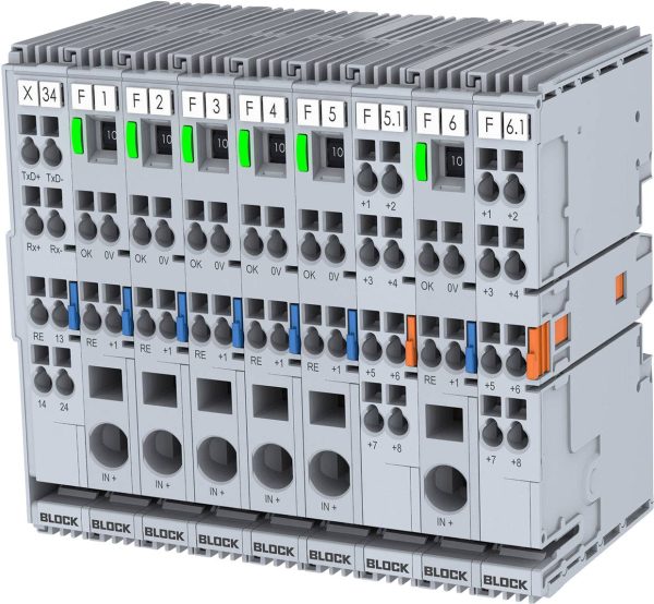 BLOCK EB-2824-010-0 Wyłącznik elektroniczny 24 V/DC 1 A Ilość wyjść:1 x Opis 1 szt.
