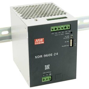 MEAN WELL XDR-960E-24 Zasilacz na szynę DIN 24 V 40 A 960 W Opis 1 szt. MEAN WELL XDR-960E-24 Zasilacz na szynę DIN 24 V 40 A 960 W Opis 1 szt.