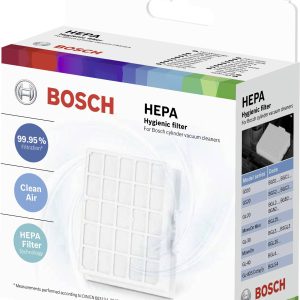 Bosch HEPA-Filter für Bosch Staubsauger GS10,GS20,GL-20,GL-30,GL-40,GL40S,BGL25,BGLS4 BBZ156HF Zestaw filtrów wymiennych