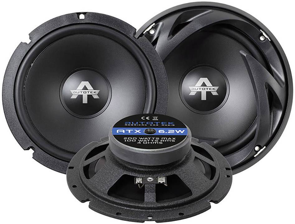 Autotek ATX 6.2W Głośnik pełnozakresowy do zabudowy 200 W Zawartość: 1 szt. - obrazek 1