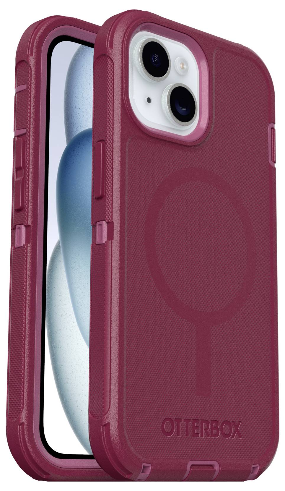 Otterbox Defender Futerał backcase Apple iPhone 17e, iPhone 16e, iPhone 15, iPhone 14, iPhone 13 różowy Kompatybilny z M - obrazek 1