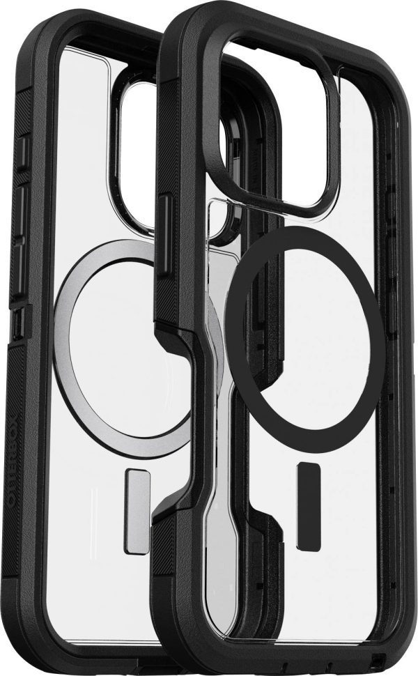 Otterbox Defender XT Case Apple iPhone 16 Pro czarny, przeźroczysty Pyłoszczelna, Kompatybilny z MagSafe, Odporny na wst