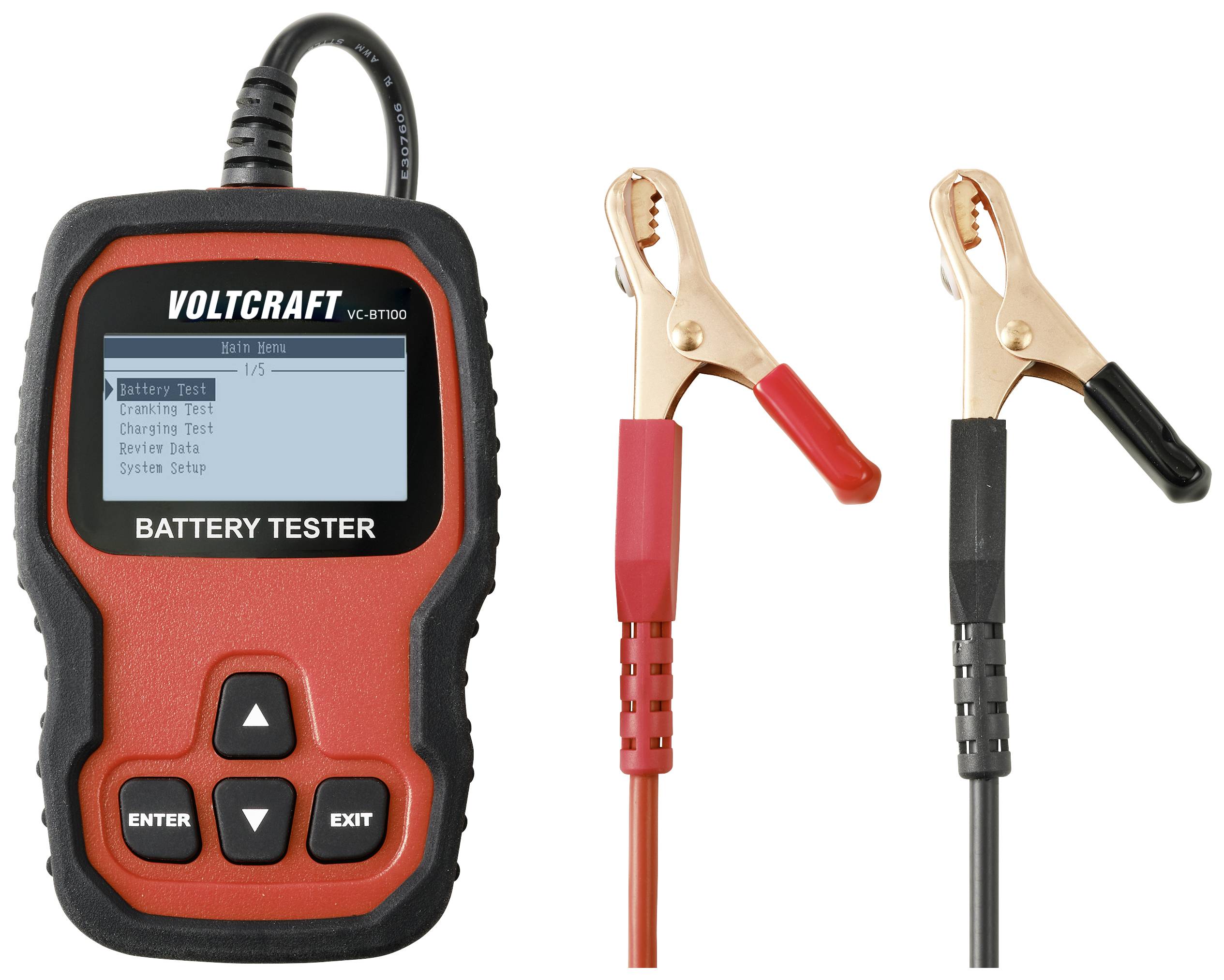 Tester akumulatorów VOLTCRAFT VC-BT100 - obrazek 1