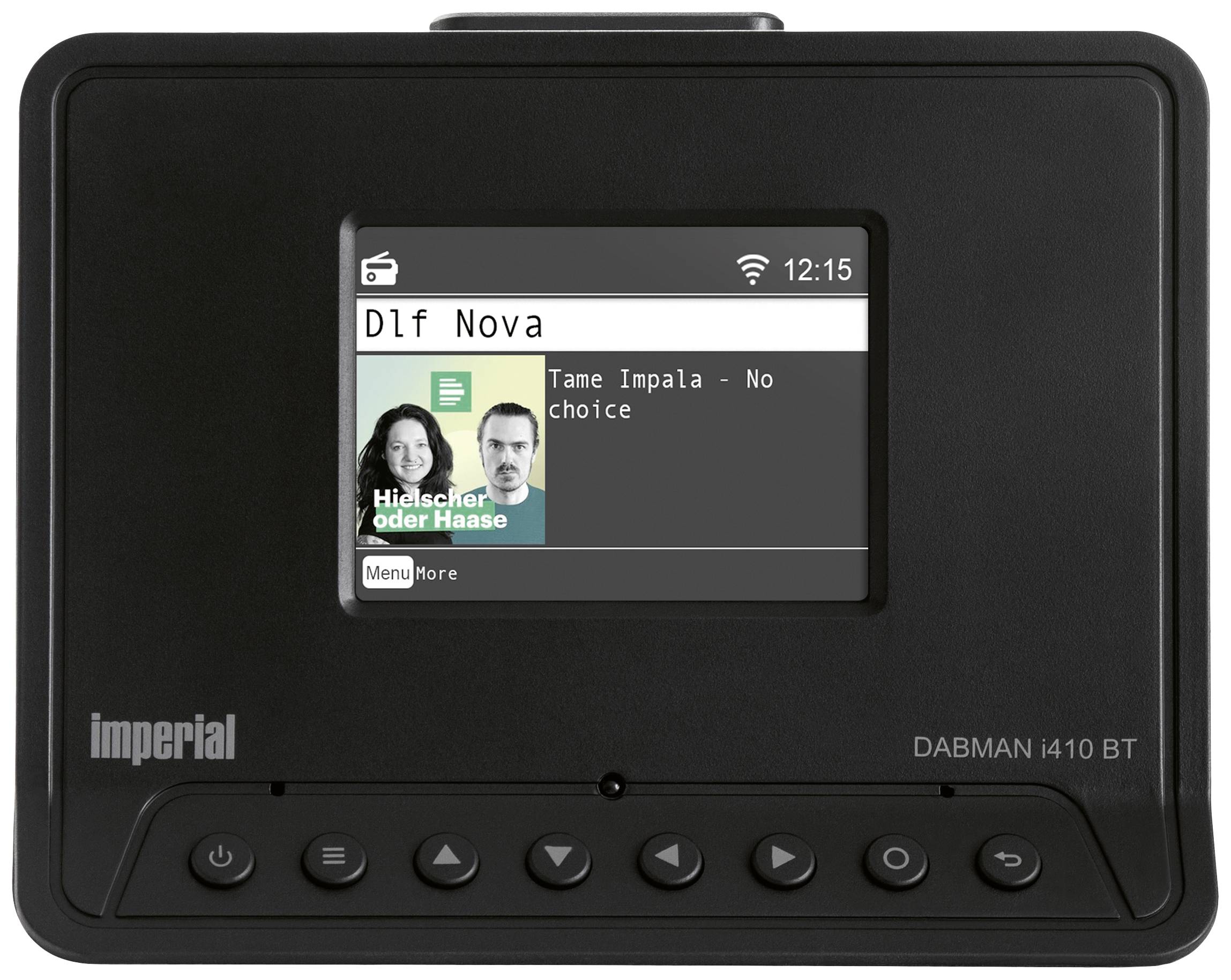 Tuner HiFi Imperial DABMAN i410 BT czarny Bluetooth®, DAB+, radio Internetowe, WLAN, USB - obrazek 1