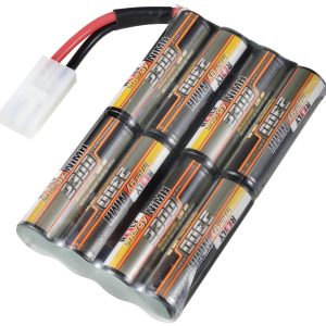Reely Pakiet akumulatorów (NiMH) 9.6 V 2300 mAh Ilość ogniw: 8 AA Stick Wtyczka Tamiya Reely Pakiet akumulatorów (NiMH) 9.6 V 2300 mAh Ilość ogniw: 8 AA Stick Wtyczka Tamiya