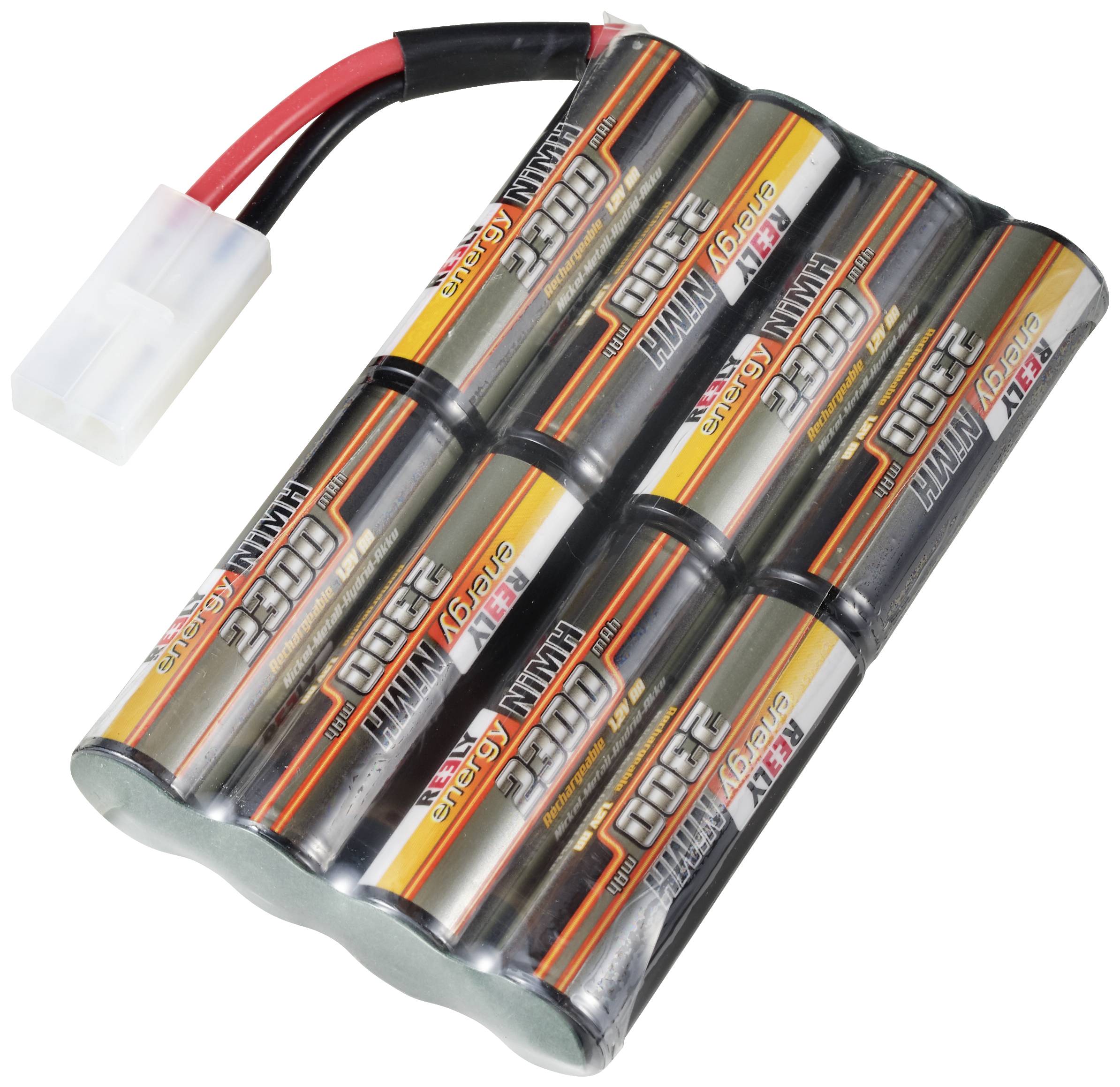 Reely Pakiet akumulatorów (NiMH) 9.6 V 2300 mAh Ilość ogniw: 8 AA Stick Wtyczka Tamiya - obrazek 1