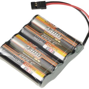 Reely Pakiet akumulatorów (NiMH) 4.8 V 2300 mAh Ilość ogniw: 4 AA Side by Side Gniazdo JR Reely Pakiet akumulatorów (NiMH) 4.8 V 2300 mAh Ilość ogniw: 4 AA Side by Side Gniazdo JR