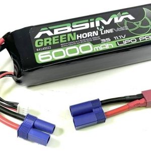 Pakiet akumulatorów (LiPo) 11.1 V 6000 mAh 50 C Absima Stick EC5 wtyczka Pakiet akumulatorów (LiPo) 11.1 V 6000 mAh 50 C Absima Stick EC5 wtyczka