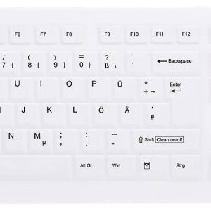 Klawiatura medyczna Active Key AK-C8100F-FUS-W/GE Niemiecki, QWERTZ