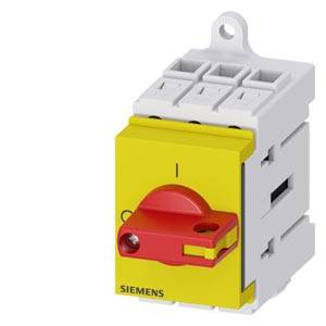 rozłącznik izolacyjny czerwony, żółty 3 styki 16 mm² 16 A 690 V/AC Siemens 3LD30300TK13 - obrazek 1