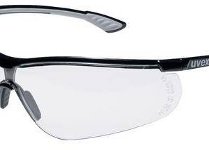 uvex sportstyle 9193080 Okulary ochronne z ochroną UV szary, czarny EN 166, EN 170 DIN 166, DIN 170