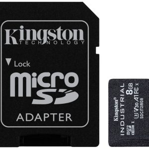 Kingston Industrial microSDHC 8 GB Class 10 UHS-I zaw. kartę pamięci SD Kingston Industrial microSDHC 8 GB Class 10 UHS-I zaw. kartę pamięci SD