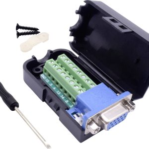 TRU COMPONENTS T1904C097 Zestaw listew żeńskich D-Sub, rzędy: 3, styki: 15, 1 szt.