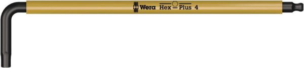 Wera 950 SPKL HF wewnętrzny sześciokąt Klucz trzpieniowy 4 mm