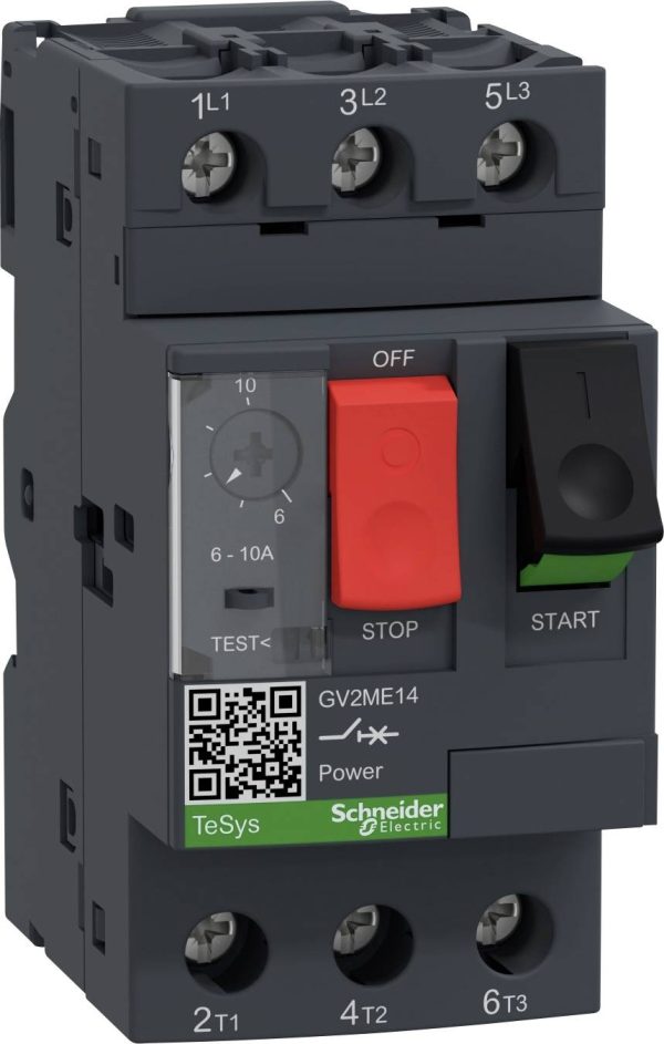 Schneider Electric GV2ME14 GV2ME14 Przełącznik ochronny silnika 1 szt. pudełko