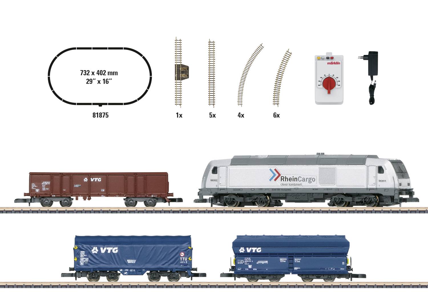 Lokomotywa diesel Märklin 81875 Z Zestaw startowy mod - obrazek 1