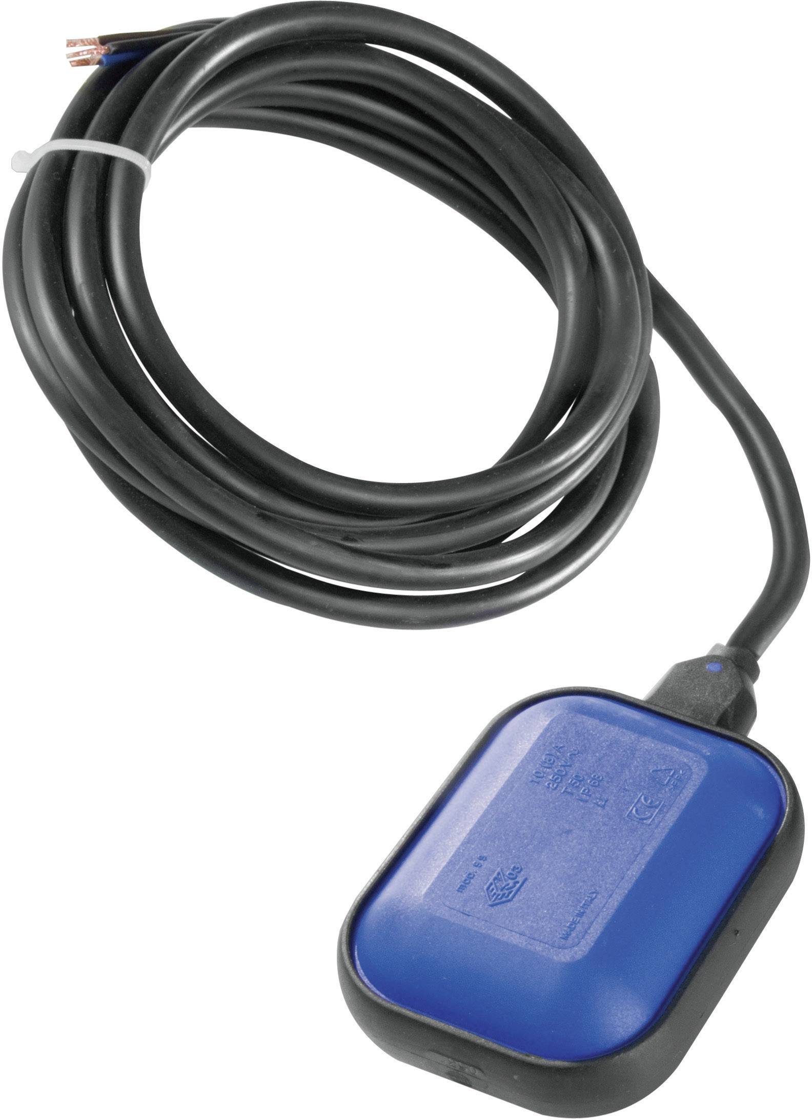 Przełącznik pływakowy z funkcją napełniania i opróżniania 1CLRLG01/3PVC, kabel PCW 3 m - obrazek 1