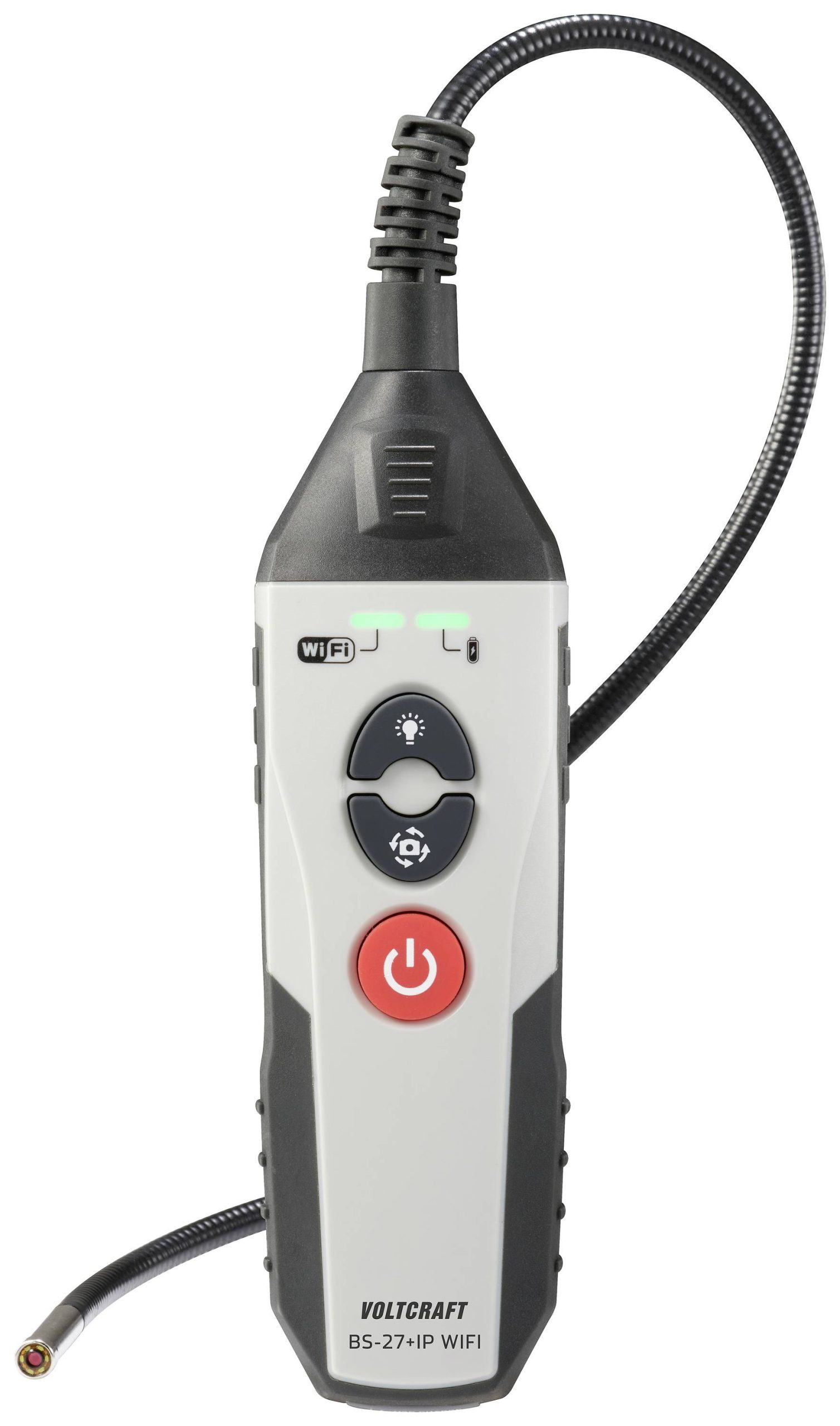 Kamera inspekcyjna VOLTCRAFT BS-27+IP WIFI, Długość sondy: 1 m - obrazek 1