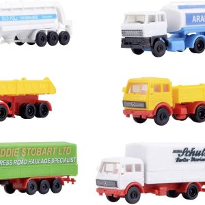 Model ciężarówki Kibri 36980 Z Zestaw 6 naczep ciężarowych