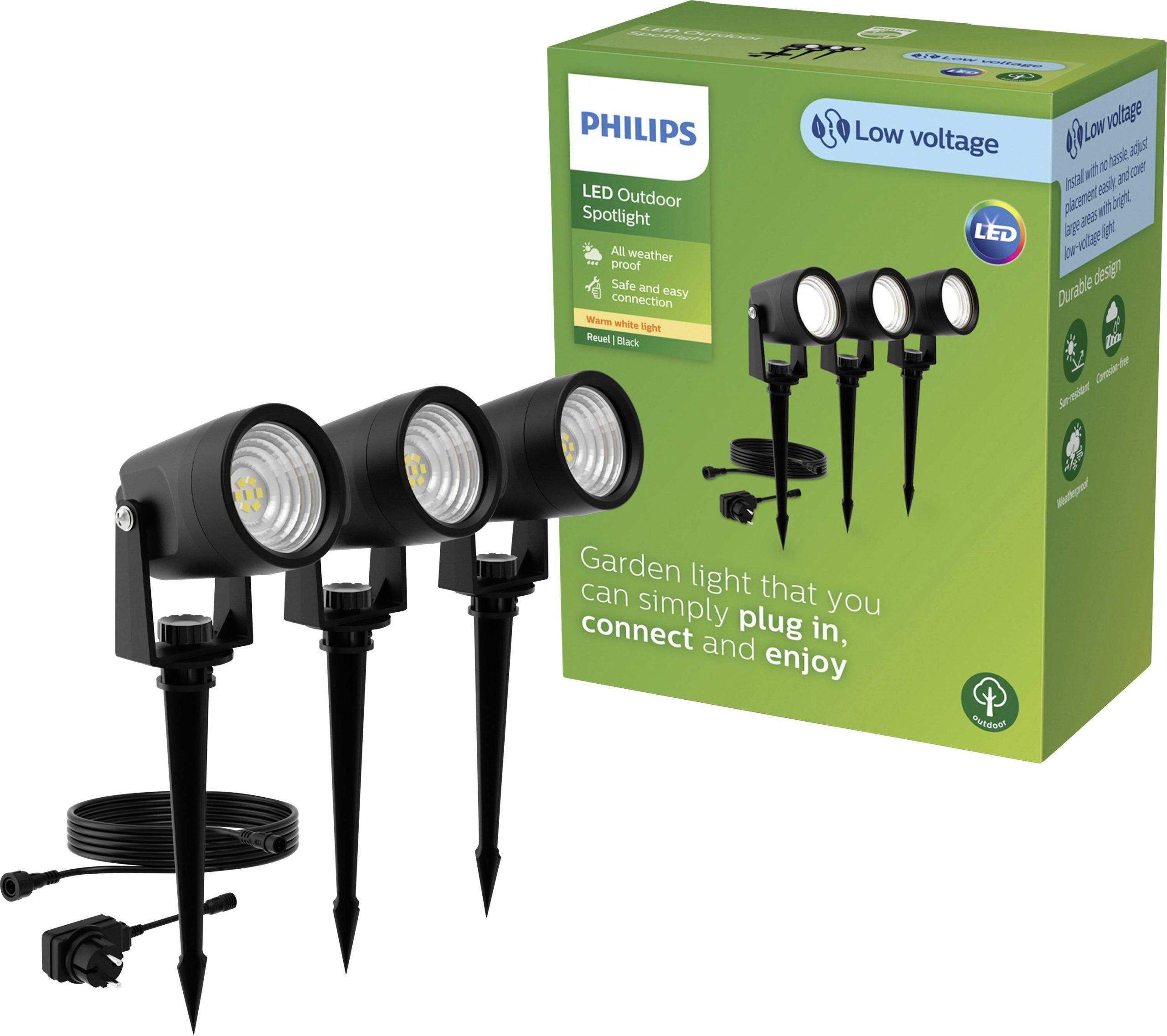Lampa zewnętrzna LED stojąca Philips LED Reuel 929004659301 4.5 W 480 lm - obrazek 1