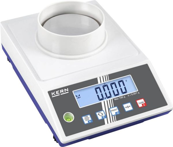 Kern PCB 200-3 Waga precyzyjna Zakres pomiaru maks. 200 g Podziałka 0.001 g poprzez zasilacz sieciowy, bateryjne szarobi
