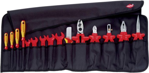 Knipex 98 99 13 Zestaw narzędzi dla elektryków w torbie 15 szt.