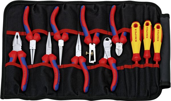 Knipex 00 19 41 Zestaw narzędzi dla elektryków w torbie 11 szt.