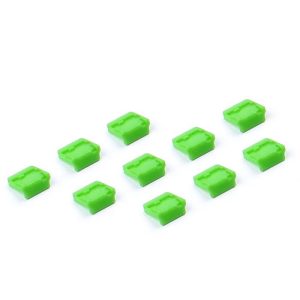 Smartkeeper Blokada portu Mini USB-B UL04P1GN Zestaw 10-elementowy zielony bez klucza UL04P1GN Smartkeeper Blokada portu Mini USB-B UL04P1GN Zestaw 10-elementowy zielony bez klucza UL04P1GN