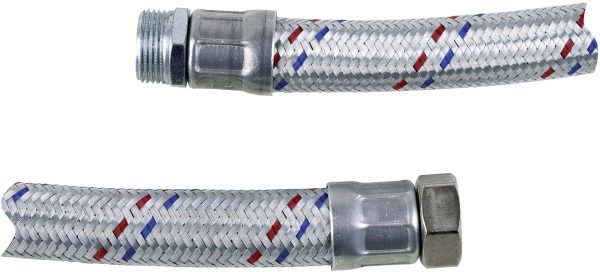 Wąż zbrojony T.I.P. – Technische Industrie Produkte 30903, 30,3 mm (1″) IG, 33,25 mm (1″) AG