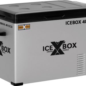 CrossTools ICEBOX 40 Eco Lodówka turystyczna, samochodowa EEK: B (A – G) sprężarkowa 230 V, 24 V, 12 V srebrny (matowy), CrossTools ICEBOX 40 Eco Lodówka turystyczna, samochodowa EEK: B (A – G) sprężarkowa 230 V, 24 V, 12 V srebrny (matowy),