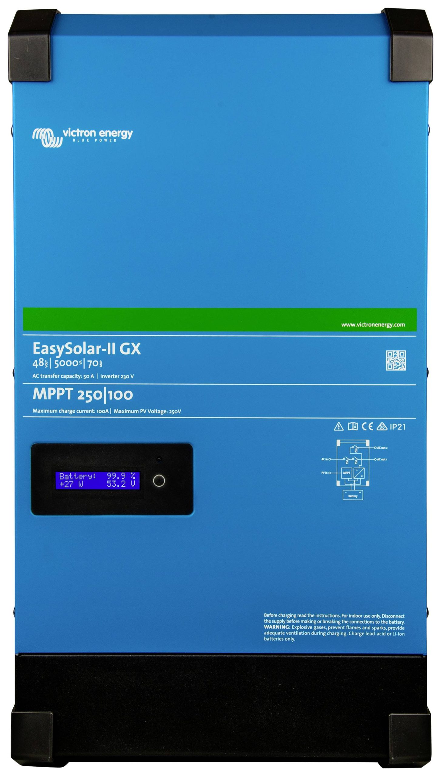 Victron Energy PMP482507010 EasySolar ll 48/5000/70-50 MPPT 250/100 GX <1 /> <2 /> Przekładnik prądowy <3 /> <4 /> <5 /> – obrazek 1′ />				</div>
			</dialog>
		</div>
</div>



<div class="wp-block-column is-layout-flow wp-container-core-column-is-layout-5185c3d0 wp-block-column-is-layout-flow" style="flex-basis:50%">
<div class="wp-block-group is-content-justification-space-between is-nowrap is-layout-flex wp-container-core-group-is-layout-5fcdd492 wp-block-group-is-layout-flex" style="margin-top:0;margin-bottom:16px"><h1 style="font-size:clamp(24.034px, 1.502rem + ((1vw - 3.2px) * 1.55), 40px);line-height:1;padding-top:0;padding-bottom:0;padding-left:0;padding-right:0" class="wp-block-post-title">Victron Energy PMP482507010 EasySolar ll 48/5000/70-50 MPPT 250/100 GX <1 /> <2 /> Przekładnik prądowy <3 /> <4 /> <5 /></h1>


<div data-block-name="woocommerce/product-meta" data-metadata="{"ignoredHookedBlocks":["core\/post-terms"]}" class="wp-block-woocommerce-product-meta"><div data-block-name="woocommerce/product-sku" class="wc-block-components-product-sku wc-block-grid__product-sku wp-block-woocommerce-product-sku product_meta wp-block-post-terms " style="">
				<span class="wp-block-post-terms__prefix">SKU:</span>
				<span class="sku" >EHPEBET0159676620835</span>
				
			</div>


<div class="wp-block-group is-nowrap is-layout-flex wp-container-core-group-is-layout-7387b849 wp-block-group-is-layout-flex"></div>
</div>
</div>




<div data-block-name="woocommerce/product-price" data-is-descendent-of-single-product-template="true" data-style="{"typography":{"fontSize":"24px","fontStyle":"normal","fontWeight":"500"}}" style="font-size:clamp(15.747px, 0.984rem + ((1vw - 3.2px) * 0.801), 24px);font-style:normal;font-weight:500;font-size:clamp(15.747px, 0.984rem + ((1vw - 3.2px) * 0.801), 24px);font-style: normal;font-weight: 500" class="wp-block-woocommerce-product-price" ><div class="wc-block-components-product-price wc-block-grid__product-price" >
					<del aria-hidden="true"><span class="woocommerce-Price-amount amount"><bdi><span class="woocommerce-Price-currencySymbol">zł</span>9,779.00</bdi></span></del> <span class="screen-reader-text">Pierwotna cena wynosiła: zł9,779.00.</span><ins aria-hidden="true"><span class="woocommerce-Price-amount amount"><bdi><span class="woocommerce-Price-currencySymbol">zł</span>800.00</bdi></span></ins><span class="screen-reader-text">Aktualna cena wynosi: zł800.00.</span>
				</div></div>

<div style="color:#646464;font-size:clamp(14px, 0.875rem + ((1vw - 3.2px) * 0.097), 15px);line-height:1.5;margin-bottom:17px" class="has-link-color wp-elements-e14d3767d8ffa929dab8de3c64398b30 wp-block-post-excerpt has-text-color"><p class="wp-block-post-excerpt__excerpt">Rodzaj produktu Przekładnik prądowy Wymiary (D x S x W) 604 x 323 x 253 mm Waga 38.6 kg Zawartość 1 szt. </p></div>



<div data-block-name="woocommerce/add-to-cart-form" class="wp-block-add-to-cart-form wc-block-add-to-cart-form wc-block-add-to-cart-form--input wp-block-woocommerce-add-to-cart-form" >
	
	<form class="cart" action="https://www.farmsteadz.com/product/victron-energy-pmp482507010-easysolar-ll-48-5000-70-50-mppt-250-100-gx-przekladnik-pradowy/" method="post" enctype=