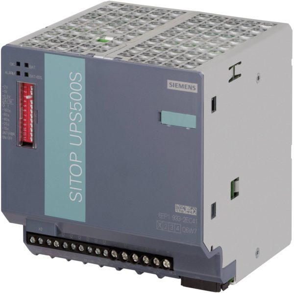Zasilacz UPS Siemens SITOP UPS500S 2,5 kW, 24 V/DC, 22.5 – 29 V/DC, 15 A