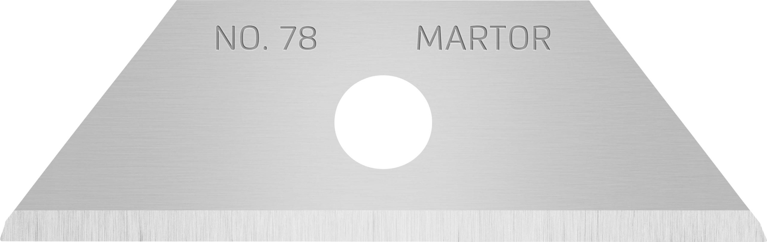 Ostrze wymienne Ostrze trapezowe 78 MARTOR 78.50 10 szt. - obrazek 1